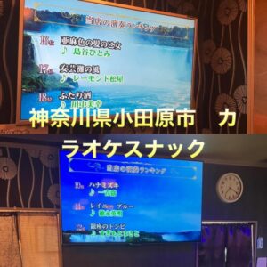 小田原カラオケリース店に液晶テレビを増設しまさた。2022.06.27
